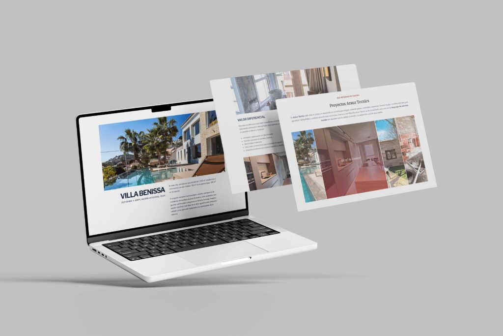 Web de Arauz Tecnics