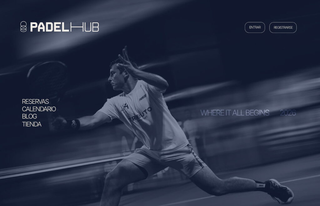 Web de Padel Hub